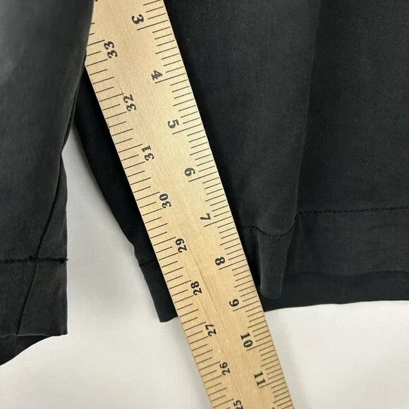 Tommy Bahama Mens 40 Black Tencel Blend Flat-Front Shorts Casual Lightweigh - Picture 4 of 14